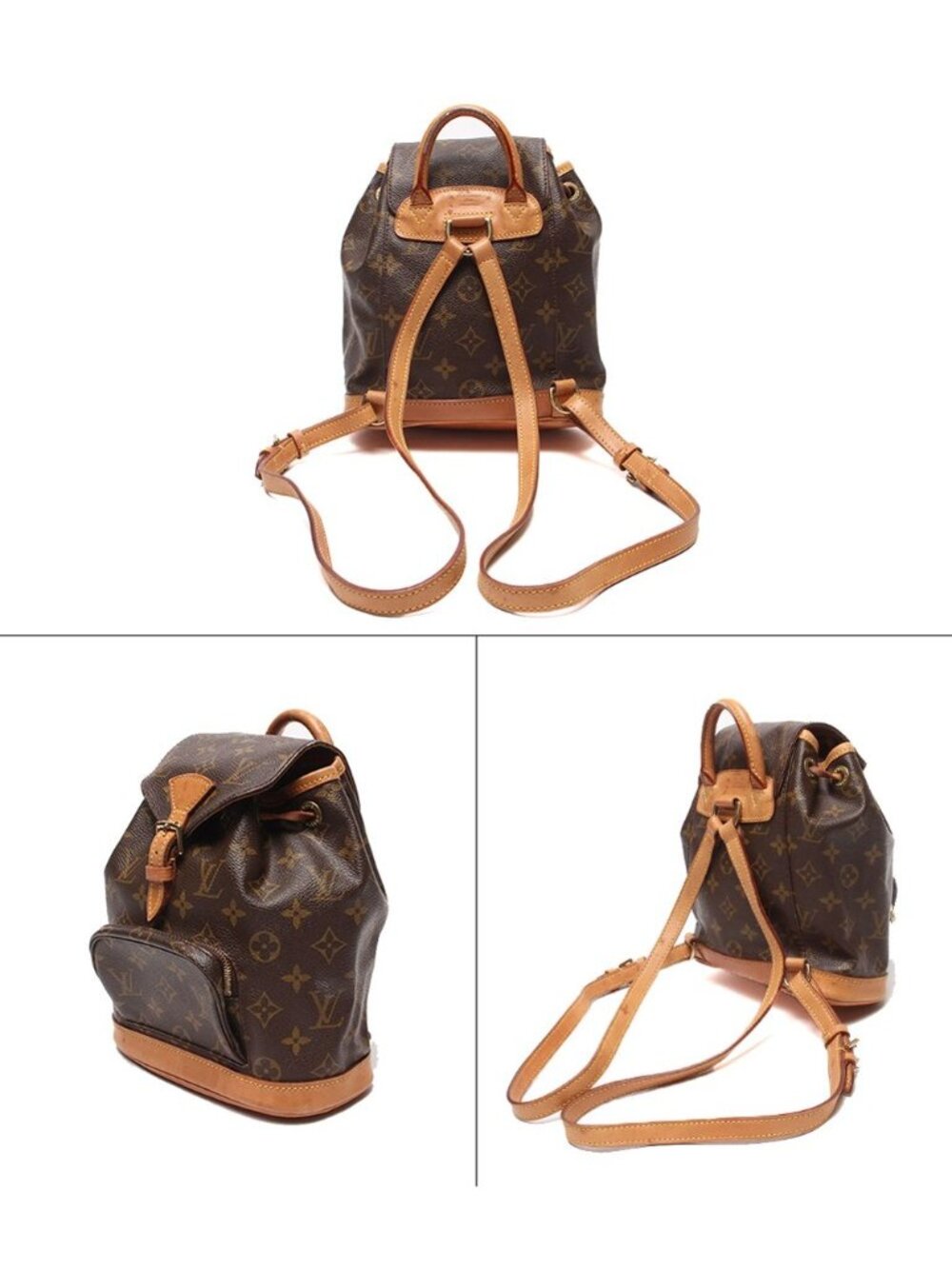 Louis Vuitton Backpack Mini Montsouris Monogram - Picture 2 of 8